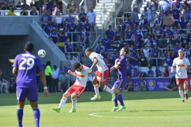 Orlando City SC, 9 Nisan 2019 'da Orlando, Florida' daki Citrus Bowl 'da New York Red Bulls' a ev sahipliği yapıyor..  
