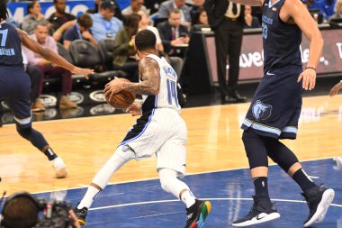 Orlando Magic 10 Ekim 2018 tarihinde Orlando Florda 'daki Amway Center' da Memphis Grizzilies 'e ev sahipliği yaptı.. 
