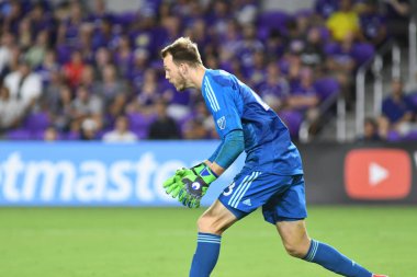 Orlando City SC, 22 Eylül 2018 'de Florida Exploria Stadyumu' nda Houston Dynamo 'yu ağırladı..