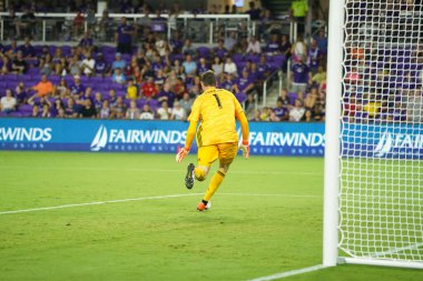 Orlando City, 3 Temmuz 2019 Çarşamba günü Orlando Florida 'daki Exploria Stadyumu' nda Philadelphia Union 'a ev sahipliği yaptı.