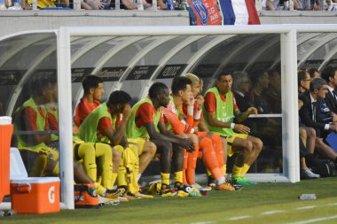 Paris Saint-Germain, Tottenham Hotspur 'a karşı 22 Temmuz 2017' de Orlando Florida 'daki Citrus Bowl' da.  