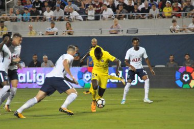 Paris Saint-Germain, Tottenham Hotspur 'a karşı 22 Temmuz 2017' de Orlando Florida 'daki Citrus Bowl' da.   