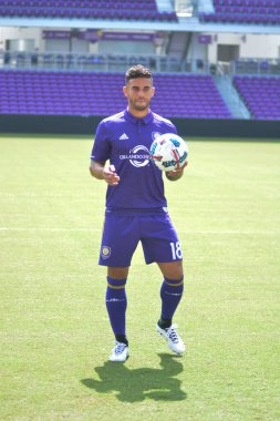 Orlando City SC, Dom Dwyer 'ı tanıtmak için bir basın toplantısı düzenledi..  