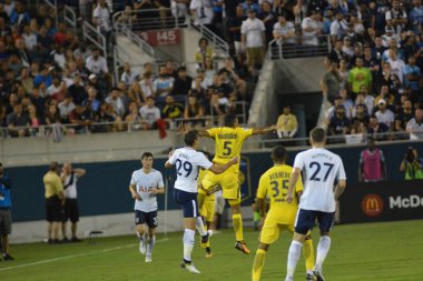 Paris Saint-Germain, Tottenham Hotspur 'a karşı 22 Temmuz 2017' de Orlando Florida 'daki Citrus Bowl' da.   