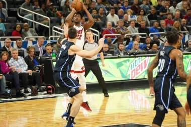 Orlando Magic 1 Şubat 2020 tarihinde Orlando Florida 'daki Amway Center' da Miami Heat 'e ev sahipliği yaptı.. 