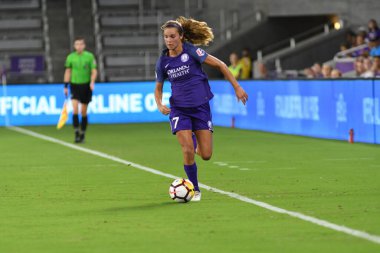 Orland Pride, 25 Ağustos 2018 'de Orlando Florida' daki Exploria Stadyumu 'nda Chicago Red Stars' a ev sahipliği yapıyor..  