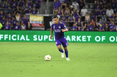 Orlando City SC, 22 Eylül 2018 'de Florida Exploria Stadyumu' nda Houston Dynamo 'yu ağırladı..