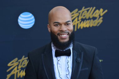 24 Mart 2018 Cumartesi günü Las Vegas 'taki Orleans Resort' ta düzenlenen 33. Yıldız Ödülleri Kırmızı Halı sırasında ünlüler.