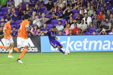 Orlando City SC, 22 Eylül 2018 'de Florida Exploria Stadyumu' nda Houston Dynamo 'yu ağırladı..