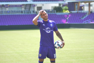 Orlando City SC, Dom Dwyer 'ı tanıtmak için bir basın toplantısı düzenledi..  