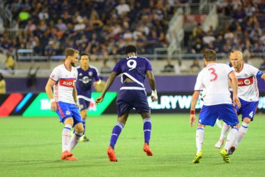 Orlando City, 24 Ağustos 2016 'da Orlando Florida' daki Kamp Dünyası Stadyumunda Toronto FC 'ye ev sahipliği yaptı..