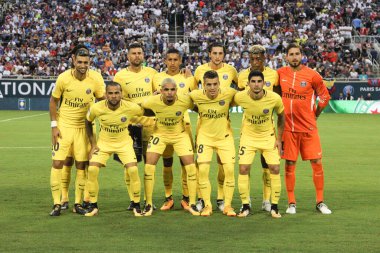Paris Saint-Germain, Tottenham Hotspur 'a karşı 22 Temmuz 2017' de Orlando Florida 'daki Citrus Bowl' da.   