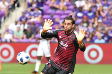 Orlando City 8 Nisan 2018 'de Orlando Florida' daki Exploria Stadyumu 'nda Portland Timbers' a ev sahipliği yaptı.. 