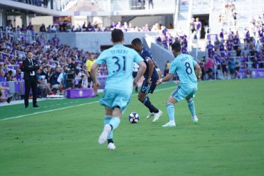 Orlando City SC 20 Nisan 2019 'da Orlando City Stadyumu' nda Vancouver Whitecaps 'a ev sahipliği yapıyor. Fotoğraf: Marty Jean-Louis