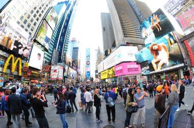 23 Mayıs 2016 'da New York' un geniş açı görüntüsü.  