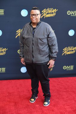 24 Mart 2018 Cumartesi günü Las Vegas 'taki Orleans Resort' ta düzenlenen 33. Yıldız Ödülleri Kırmızı Halı sırasında ünlüler.