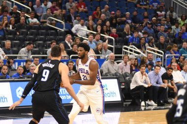 Orlando Magic, Philadelphia 76ers 'ı 14 Kasım 2018' de Orlando Florida 'daki Amway Center' da ağırlıyor..  