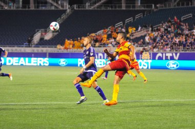 Orlando City SC, 29 Haziran 2016 'da Orlando Florida' daki Kamp Dünyası Stadyumu 'nda Fort Lauderdale Strikers' a ev sahipliği yaptı..