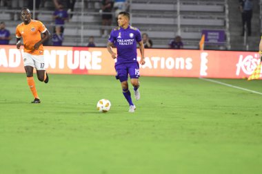 Orlando City SC, 22 Eylül 2018 'de Florida Exploria Stadyumu' nda Houston Dynamo 'yu ağırladı..