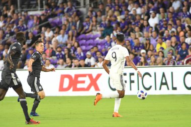 Orlando City 21 Nisan 2018 'de Orlando Florida' daki Exploria Stadyumu 'nda San Jose depremlerine ev sahipliği yaptı..  