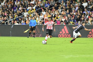 Korintliler, 10 Ocak 2018 'de Orlando City Stadyumu' nda düzenlenen Florida Kupası 'nda PSV Eindhoven' a karşı..  