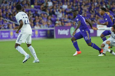 Orlando City 26 Ağustos 2017 'de Orlando City Stadyumu' nda Vancouver Whitecaps 'a ev sahipliği yaptı..  