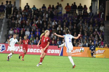 ABD, 7 Mart 2018 tarihinde Orlando City Stadyumu 'ndaki SheBelives Kupası' nda İngiltere ile karşı karşıya geldi.