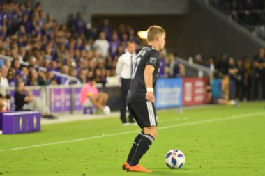 Orlando City 21 Nisan 2018 'de Orlando Florida' daki Exploria Stadyumu 'nda San Jose depremlerine ev sahipliği yaptı..  