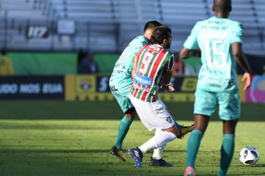 Fluminense, Florida Kupası 'nda 15 Ocak 2018' de Orlando Florida 'da oynanan Spektrum Stadyumu' nda Barcelona SC 'ye karşı..  