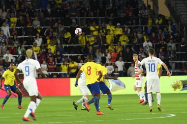 ABD Erkekler Milli Takımı 21 Mart 2019 'da Orlando City Stadyumu' nda Ekvador Milli Takımı 'na ev sahipliği yaptı.. 