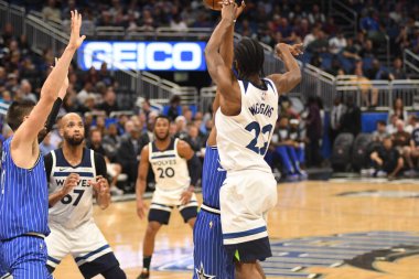 Orlando Magic, 7 Şubat 2019 'da Orlando, Florida' da bulunan Amway Arena 'da Minnesota Timberwolves' a ev sahipliği yapar.. 