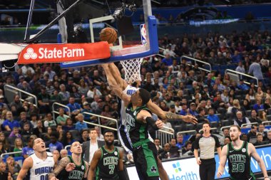 Orlando Magic 12 Ocak 2019 'da Boston Celtics' i Amway Stadyumu 'nda ağırladı. 