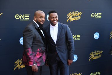 24 Mart 2018 Cumartesi günü Las Vegas 'taki Orleans Resort' ta düzenlenen 33. Yıldız Ödülleri Kırmızı Halı sırasında ünlüler.