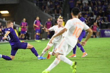 Orlando City SC, 6 Ağustos Salı günü Orlando Florida 'daki Exploria Stadyumu' nda oynanan ABD Kupası sırasında Atlanta United FC 'ye ev sahipliği yaptı.. 