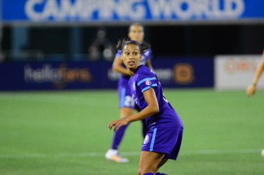 Orlando Pride sunucusu Houston Dash 23 Haziran 2016 'da Orlando Florida' daki Dünya Kampı Stadyumu 'nda..
