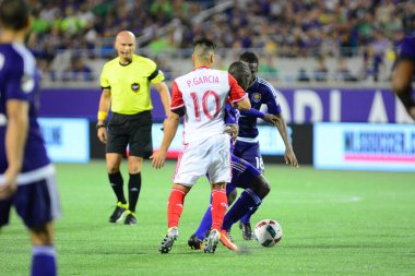 Orlando City SC, 18 Haziran 2016 'da Orlando Florida' daki Camp World Stadyumu 'nda San Jose Depremleri' ne ev sahipliği yaptı..