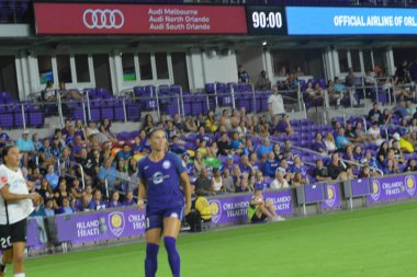 Orlando Pride 12 Ağustos 2017 'de Orlando City Stadyumu' nda New Jersey Sky Blue FC 'ye ev sahipliği yapmaktadır..  