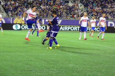Orlando City, 24 Ağustos 2016 'da Orlando Florida' daki Kamp Dünyası Stadyumunda Toronto FC 'ye ev sahipliği yaptı..