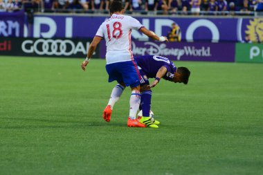 Orlando City, 24 Ağustos 2016 'da Orlando Florida' daki Kamp Dünyası Stadyumunda Toronto FC 'ye ev sahipliği yaptı..