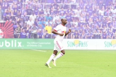 Orlando City, 31 Mart 2018 'de Orlando Florida' daki Exploria Stadyumu 'nda New York Red Bulls' a ev sahipliği yaptı..  
