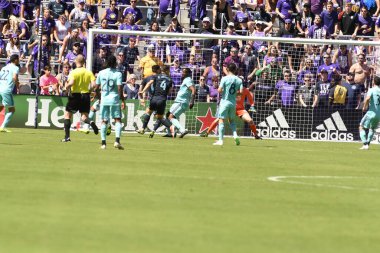 Orlando City SC 20 Nisan 2019 'da Orlando City Stadyumu' nda Vancouver Whitecaps 'a ev sahipliği yapıyor..  