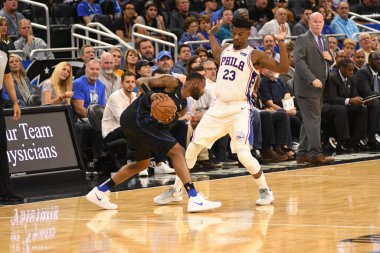 Orlando Magic, Philadelphia 76ers 'ı 14 Kasım 2018' de Orlando Florida 'daki Amway Center' da ağırlıyor..