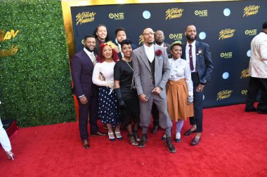 24 Mart 2018 Cumartesi günü Las Vegas 'taki Orleans Resort' ta düzenlenen 33. Yıldız Ödülleri Kırmızı Halı sırasında ünlüler.