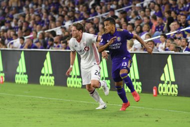 Orlando City 14 Temmuz 2018 'de Florida Exploria Stadyumu' nda Toronto FC 'ye ev sahipliği yaptı. Fotoğraf: Marty Jean-Louis