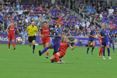 Orlando Pride, 23 Eylül 2017 'de Orlando City Stadyumu' nda Portland Thorns 'a ev sahipliği yaptı.. 