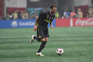 1 Ağustos 2018 tarihinde Atlanta 'daki Mercedez Benz Stadyumu' nda tüm yıldızlar Juventus 'a karşı..  