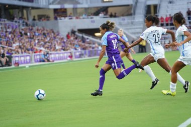 Orlando Pride 20 Temmuz 2019 tarihinde Florida Exploria Stadyumu 'nda Sky Blue FC' ye ev sahipliği yaptı..