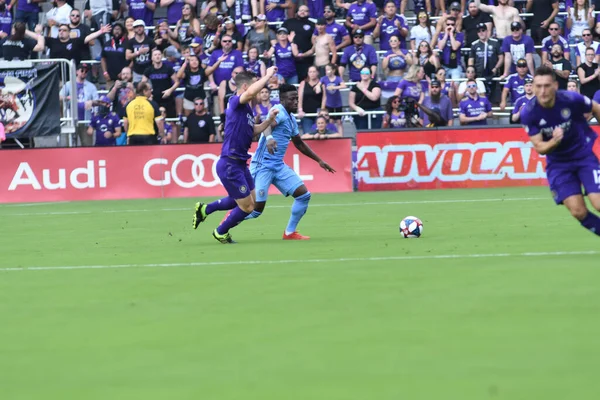 Orlando City Host New York City Orlando City Stadium Orlando - Stock-foto