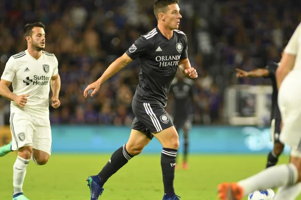 Orlando City 21 Nisan 2018 'de Orlando Florida' daki Exploria Stadyumu 'nda San Jose depremlerine ev sahipliği yaptı.. 