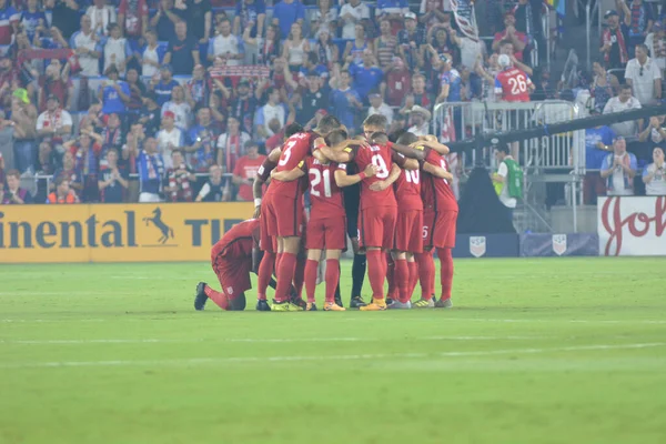 World Cup Qualifying Match Orlando City Stadium 2017 Usa Panama — 스톡 사진